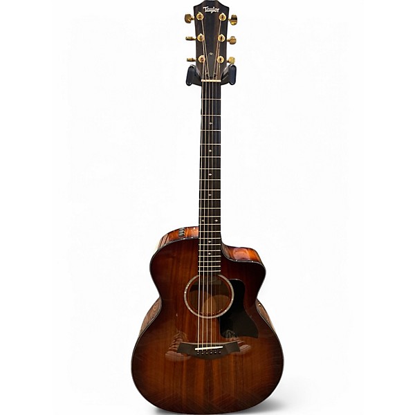 Used Taylor 224CEKDLX SHADED EDGE BURST Acoustic Electric Guitar