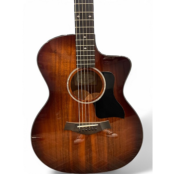 Used Taylor Used Taylor 224CEKDLX SHADED EDGE BURST Acoustic Electric ...