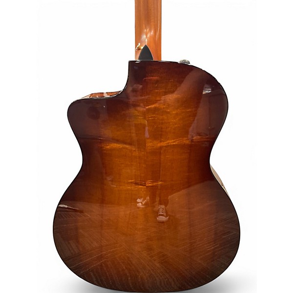 Used Taylor 224CEKDLX SHADED EDGE BURST Acoustic Electric Guitar