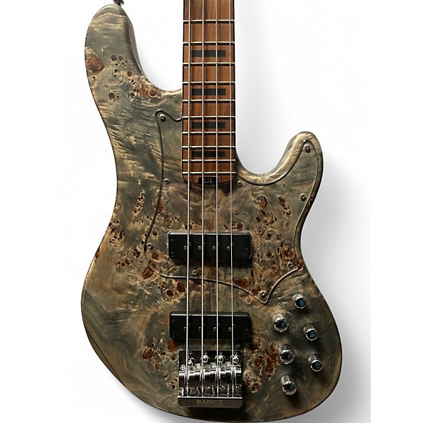Used Cort GB-Modern 4 Open Pore Charcoal Grey Electric Bass Guitar