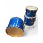 Used Weltch Tuning Systems 3 Piece EPIPHANY  BLUE SPARKLE Drum Kit