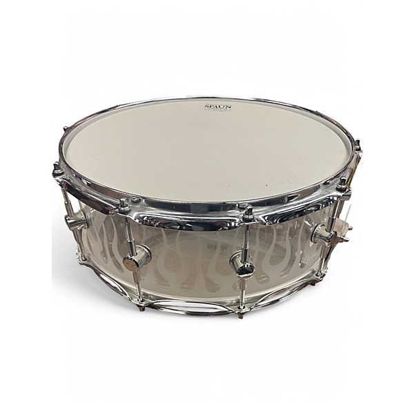 Used Spaun 14in ACRYLIC SERIES CLEAR Drum