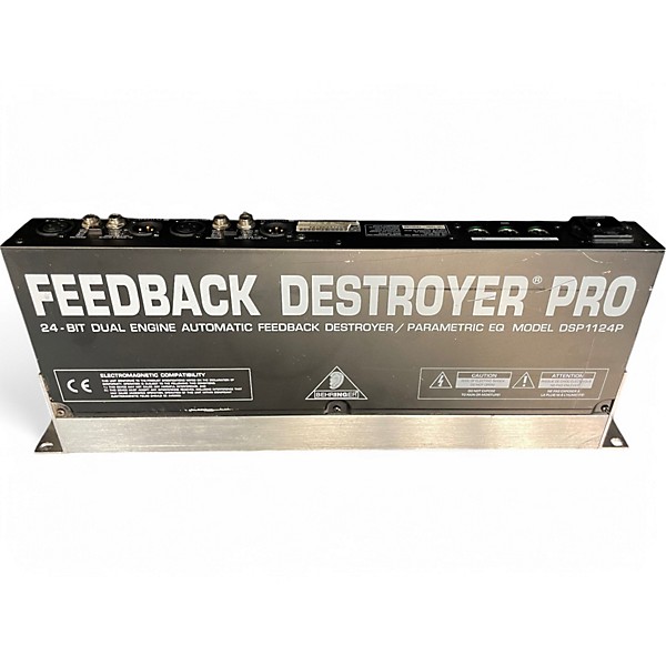Used Behringer Feedback Destroyer Pro DSP1124P Feedback Suppressor