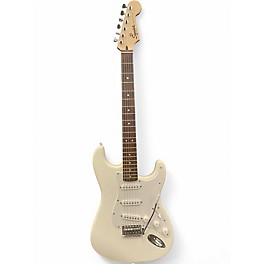 Used Squier Affinity Stratocaster Arctic White Solid Body Electric Guitar