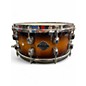 Used ddrum 6.5X14 Custom Maple Snare Drum 3 Tone Sunburst Drum