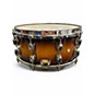 Used ddrum 6.5X14 Custom Maple Snare Drum 3 Tone Sunburst Drum