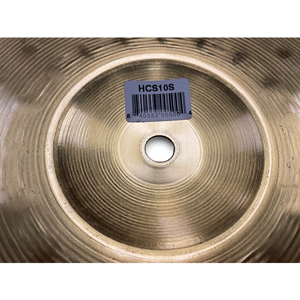 Used MEINL 10in HCS Splash Cymbal