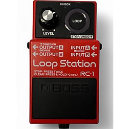 Used BOSS RC1 Loop Station Pedal