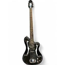Used Eastwood EEB1 Black Electric Bass Guitar
