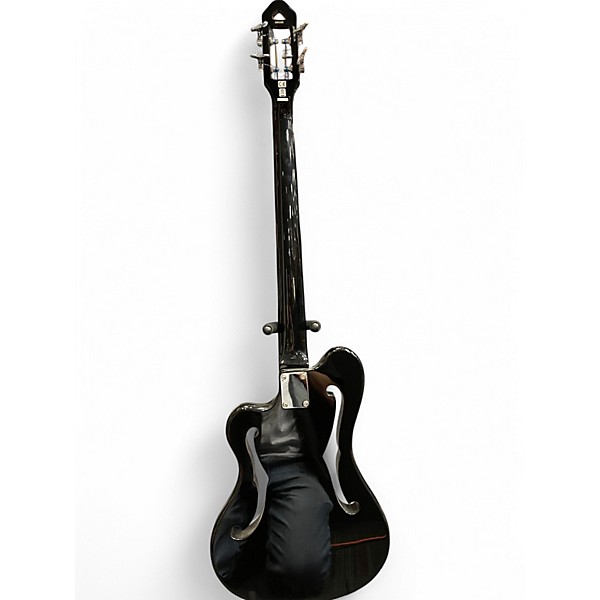 Used Eastwood EEB1 Black Electric Bass Guitar