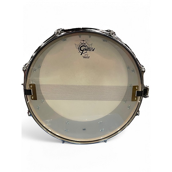 Used Gretsch Drums 5X14 Renown Snare Silver Oyster Pearl Drum