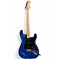 Used 2000s Fender STRATOCASTER BLUE Solid Body Electric Guitar thumbnail