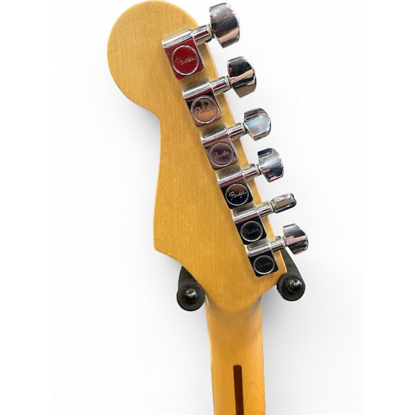 Used 2000s Fender STRATOCASTER BLUE Solid Body Electric Guitar