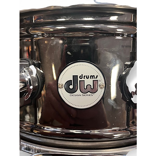 Used DW 6.5X14 Design Series Snare BLACK NICKEL Drum