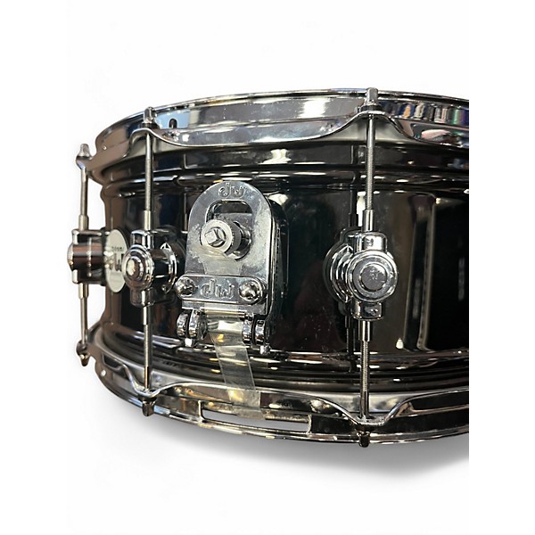 Used DW 6.5X14 Design Series Snare BLACK NICKEL Drum
