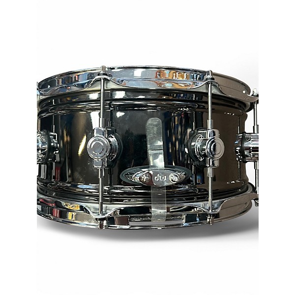 Used DW 6.5X14 Design Series Snare BLACK NICKEL Drum