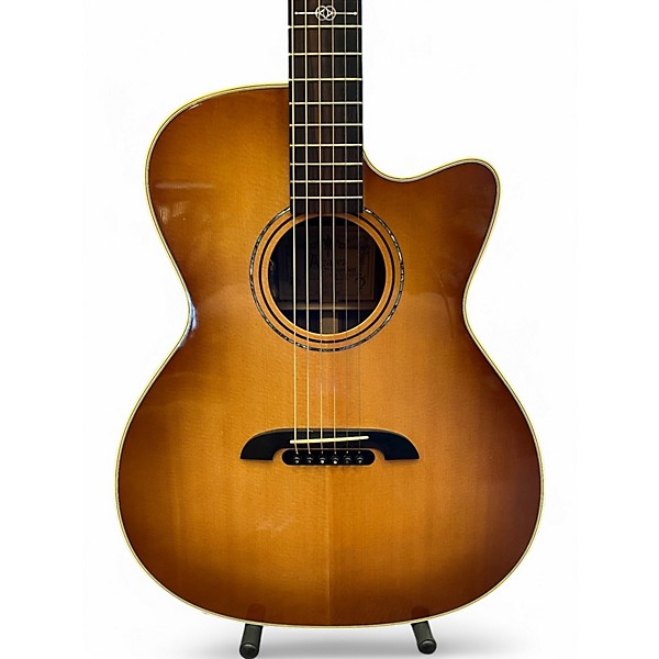 Used Alvarez GYM70CESHB Natural Acoustic Electric Guitar