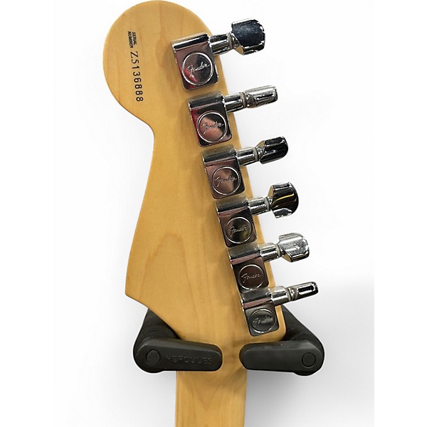 Used 2005 Fender American Standard Stratocaster HSS Sienna Sunburst Solid Body Electric Guitar