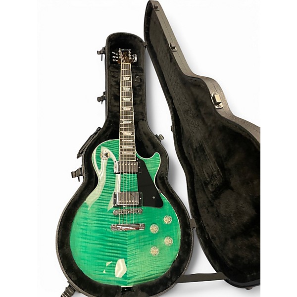 Used Gibson Les Paul Modern Green Solid Body Electric Guitar