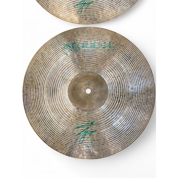 Used Istanbul Agop 15in Agop Signature Hi Hats Cymbal