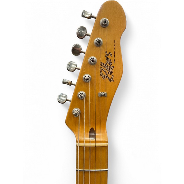 Used Rutters Type-T Double Bound Cream Solid Body Electric Guitar