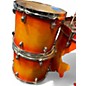 Used Prestige 5 Piece Made in England 2 Color Sunburst Drum Kit