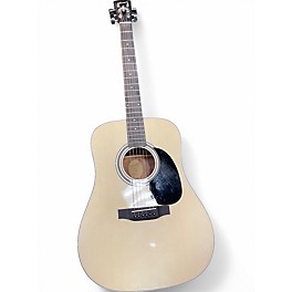 Used Bristol BD-16 Natural Acoustic Guitar