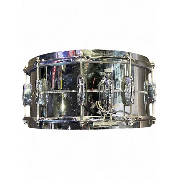 Used Gretsch Drums 14in BROOKLYN GB4164 CHROME OVER BRASS Drum