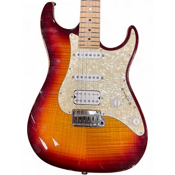 Used Suhr Classic HSS 3 Color Sunburst Solid Body Electric Guitar