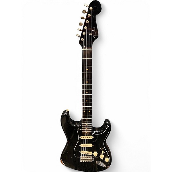 Used 2024 Fender DUAL MAG II RELIC Black Solid Body Electric Guitar,New Products : American Fashion Style Bags On Sale