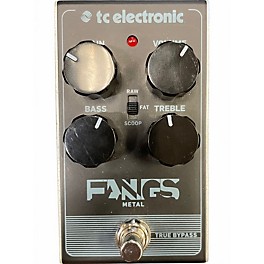 Used TC Electronic Fangs Metal Distortion Effect Pedal