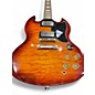 Used Epiphone G400 Deluxe Quilted Top Rootbeer Solid Body Electric Guitar