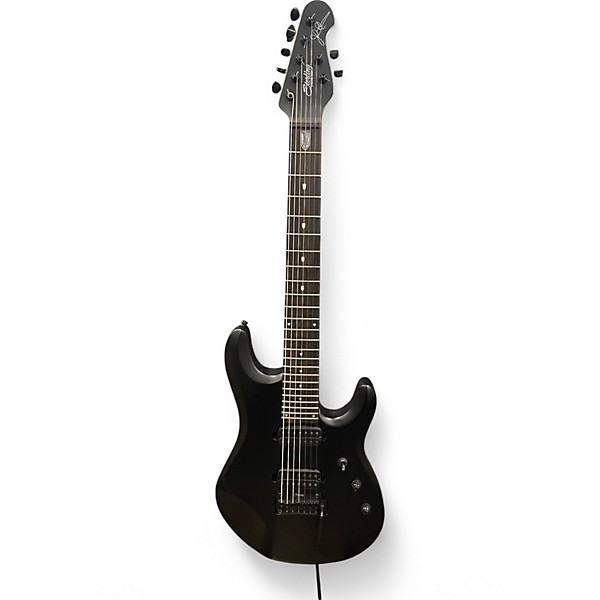 Used Sterling by Music Man JP70 John Petrucci Signature Satin Black Solid Body Electric Guitar