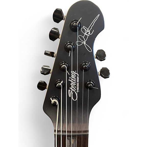 Used Sterling by Music Man JP70 John Petrucci Signature Satin Black Solid Body Electric Guitar