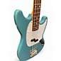 Used 2000 Fender MB98-70SD Daphne Blue Electric Bass Guitar