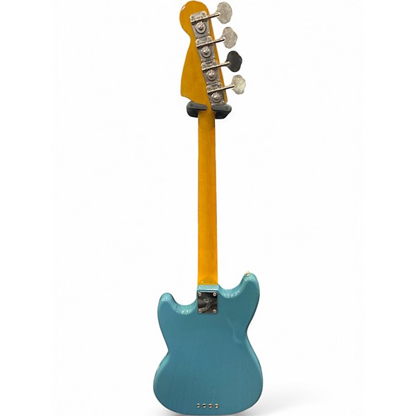 Used 2000 Fender MB98-70SD Daphne Blue Electric Bass Guitar