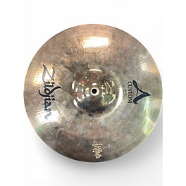 Used Zildjian 14in A Custom Hi Hat Pair Cymbal