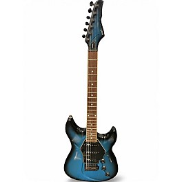 Used Switch Vibracell Blue Burst Solid Body Electric Guitar