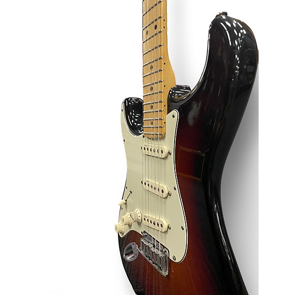 Used 2012 Fender American Deluxe Stratocaster 2 Color Sunburst Solid Body Electric Guitar