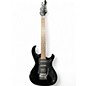 Used Aria The Cat Black Solid Body Electric Guitar thumbnail