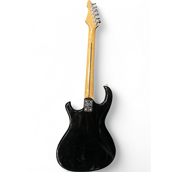 Used Aria The Cat Black Solid Body Electric Guitar