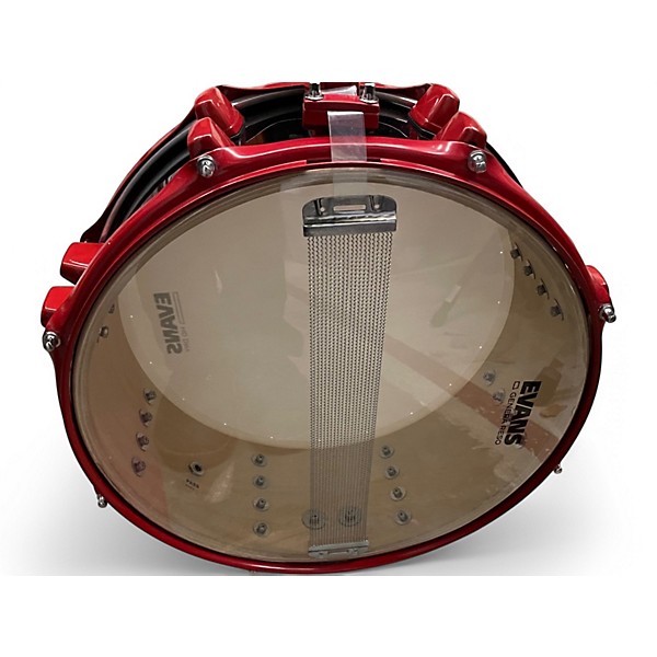 Used ddrum 14in Diablo Red and Black Drum