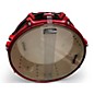 Used ddrum 14in Diablo Red and Black Drum