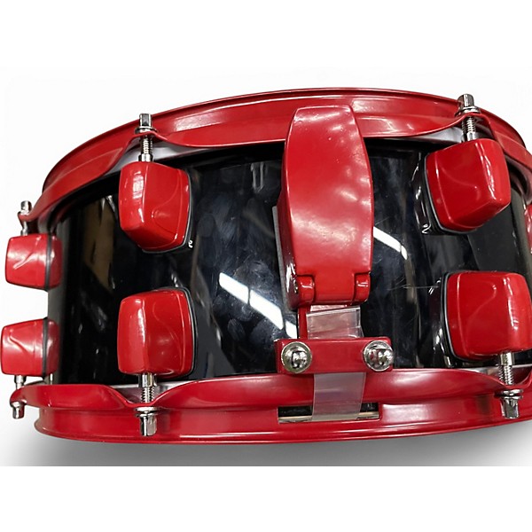 Used ddrum 14in Diablo Red and Black Drum