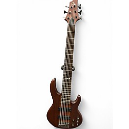 Used ESP LTD D6 6 String Natural Electric Bass Guitar