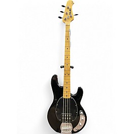 Used Sterling by Music Man Sub 4 Black Electric Bass Guitar