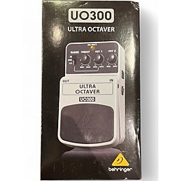 Used Behringer UO300 Ultra Octaver Effect Pedal