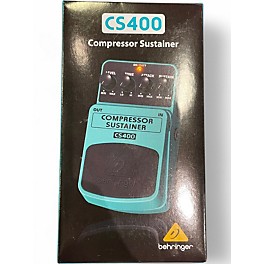 Used Behringer CS400 Compressor Sustainer Effect Pedal