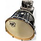 Used SJC 3 Piece busker deville black sparkle Drum Kit thumbnail