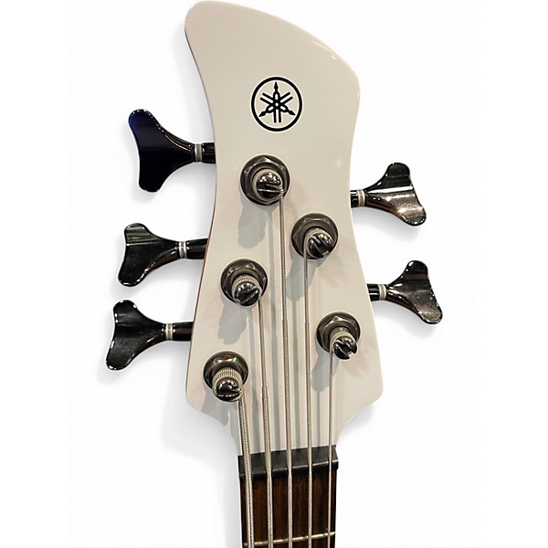 Used Yamaha TRBX305 White Electric Bass Guitar